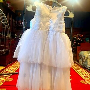 White dress  brand kaqinini pretty wear comfortable dress